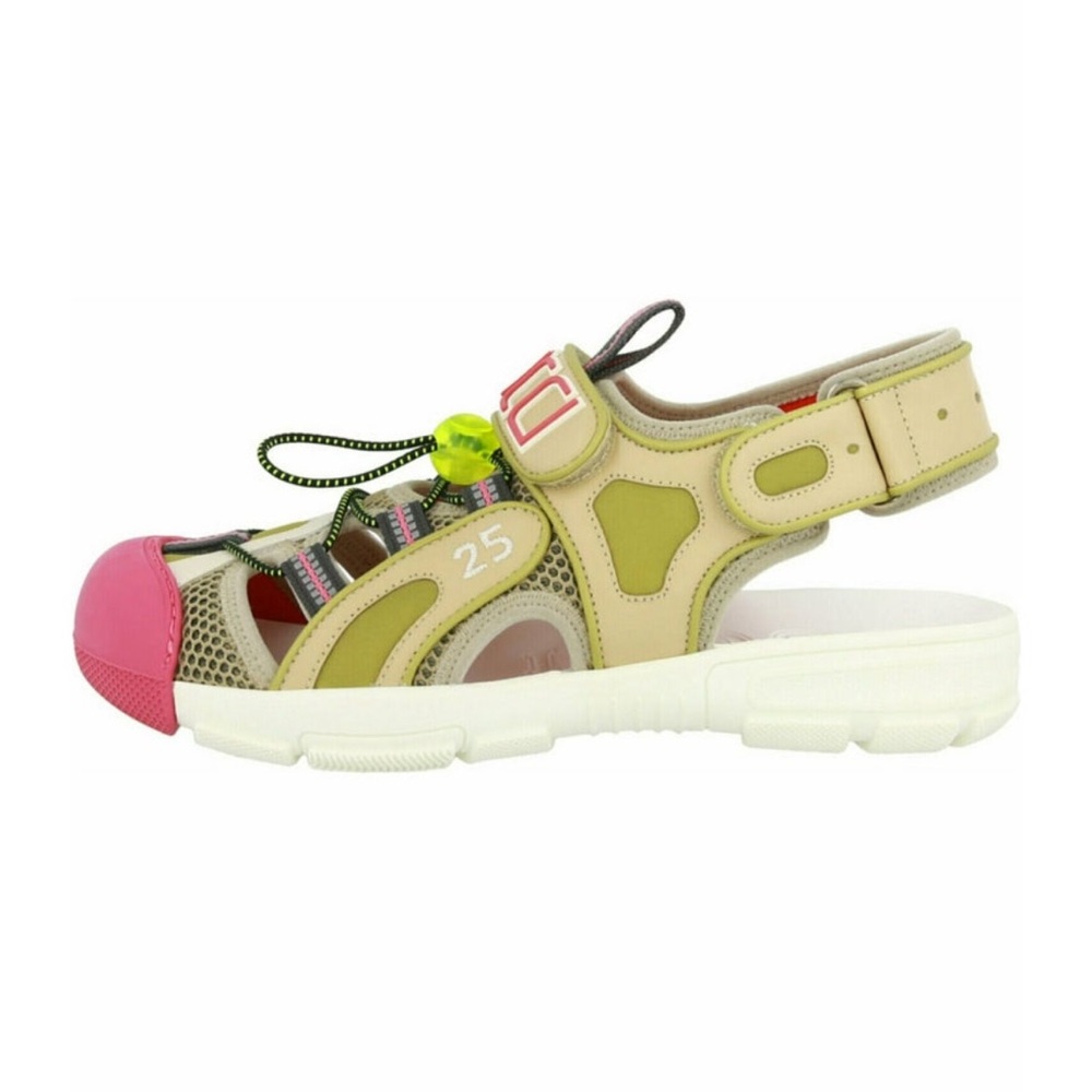 Gucci rubber and leather Sandals - Picture 3 of 7